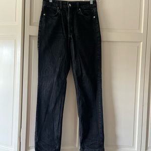 High waist Black Jeans